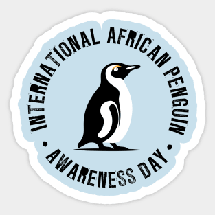 International African Penguin Awareness Day – October Sticker